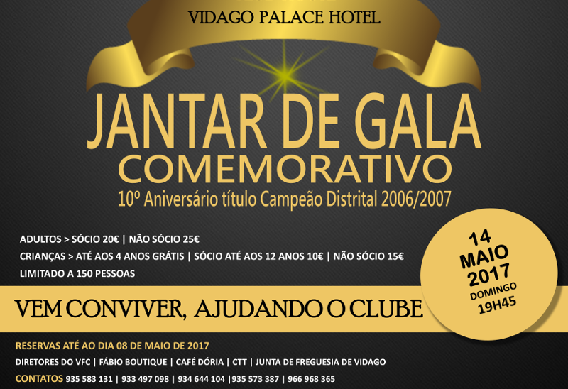 Comemorações 68º Aniversário do Vidago FC